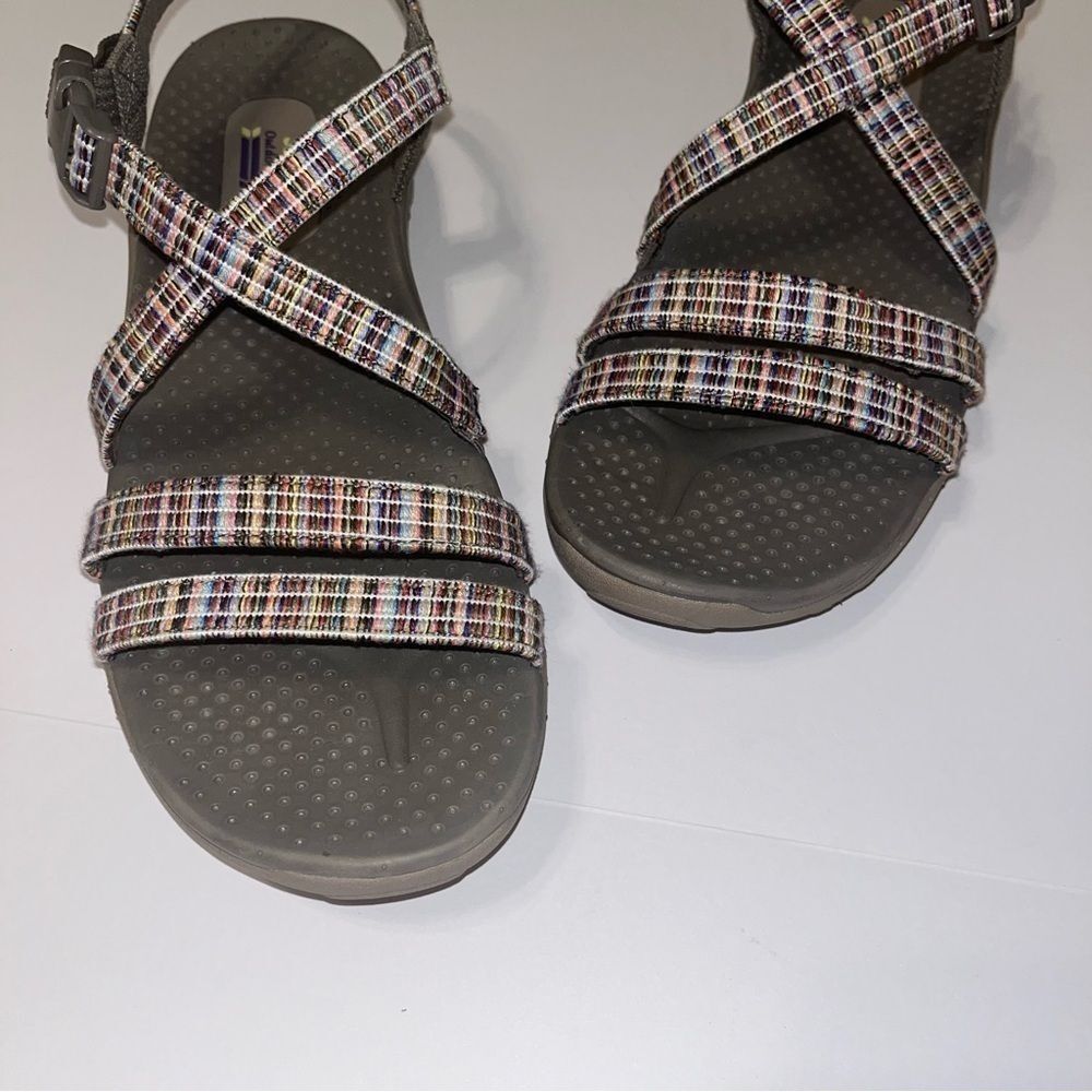 Skechers outdoor lifestyle slip ons colorful strappy sandals size 11 Women's - Picture 2 of 10
